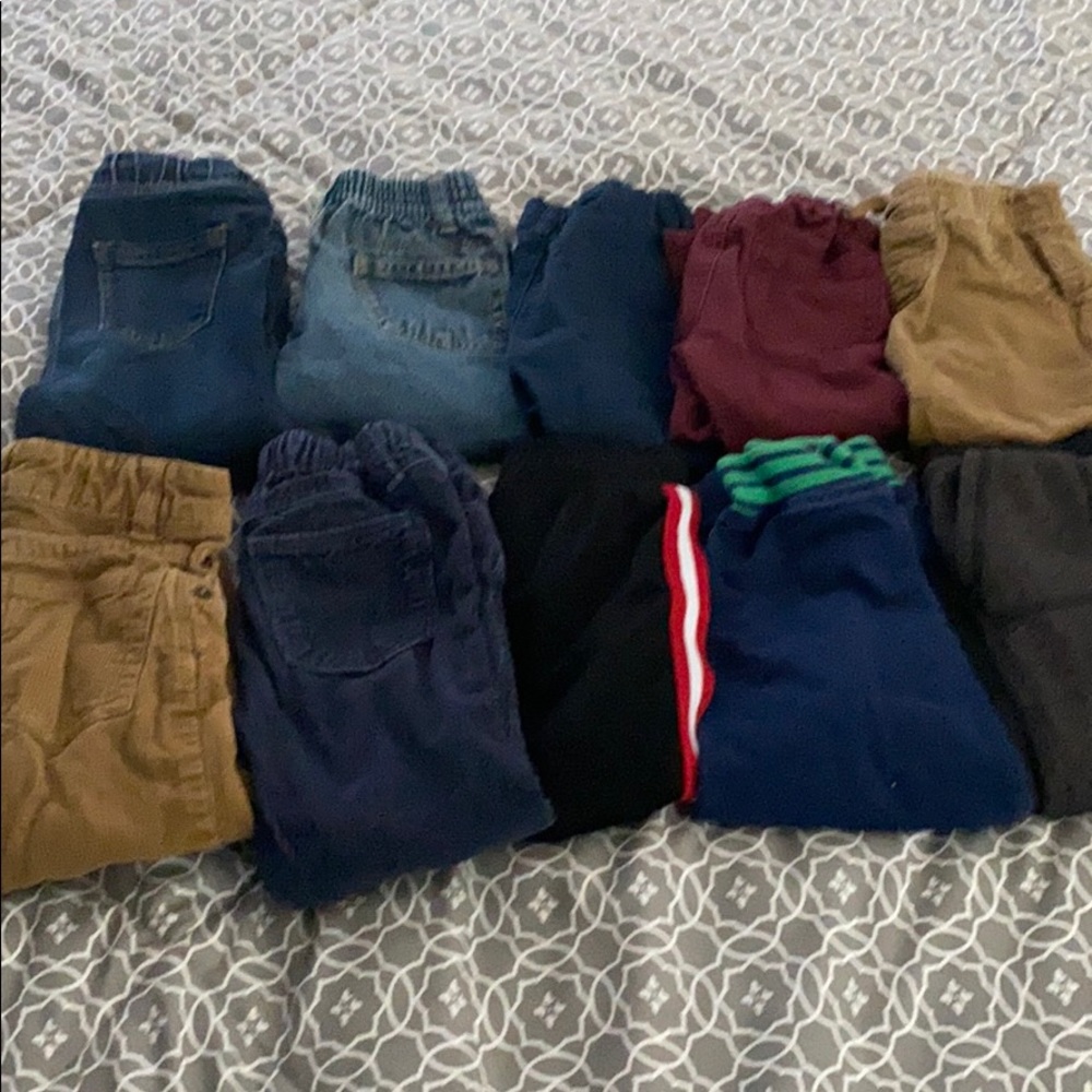 10 Pairs of 2T boys pants